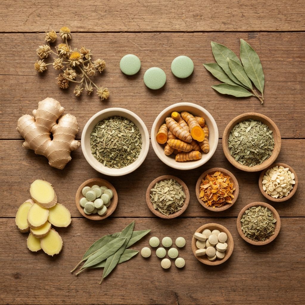 Botanical herbs and plant materials