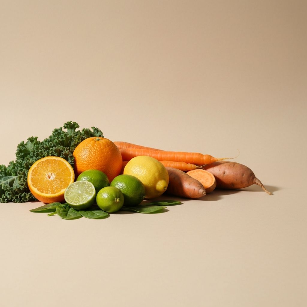 Natural sources of vitamins and minerals